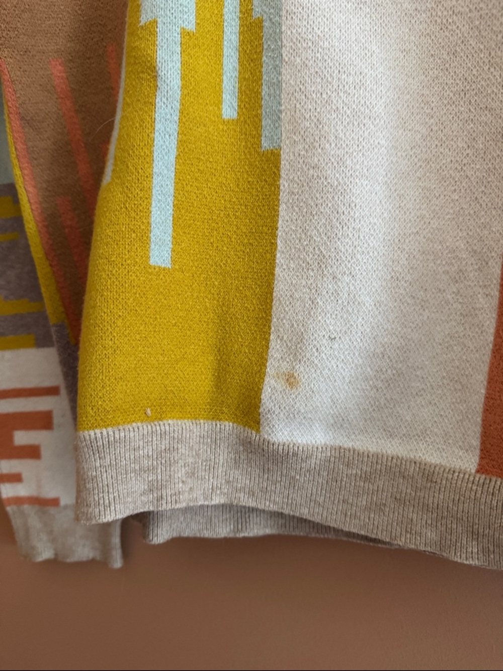 Abstract Multicolor Crewneck Sweater - Roolee - Picture 3 of 5